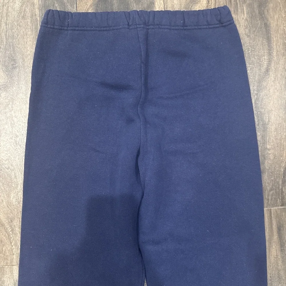 Vintage Russell Athletics Tapered Sweatpants Men's Size M Navy Blue Made‎ In USA